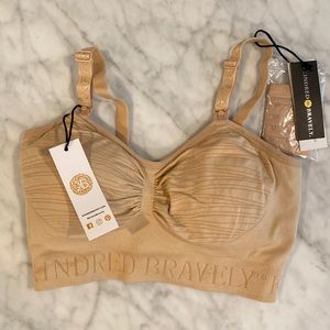 Kindred Bravely Sublime Hands Free Pumping/Nursing Bra - Beige